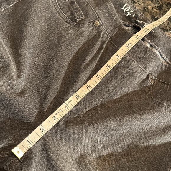 DG2 Diane Gilman gray jeggings NWT L - Picture 10 of 12